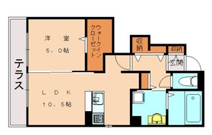 D-room唐原Aの物件間取画像